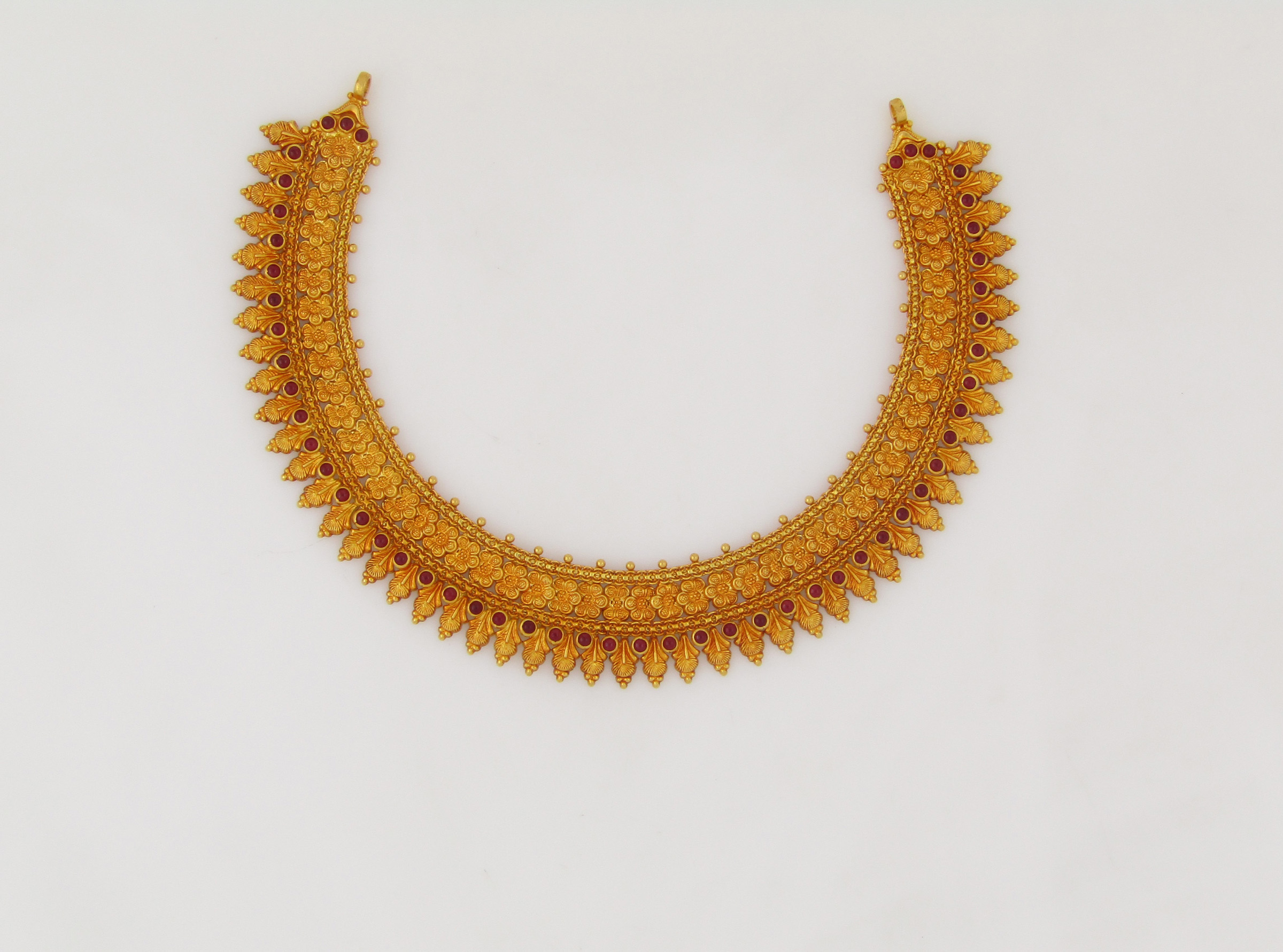 Antique Floral Necklace