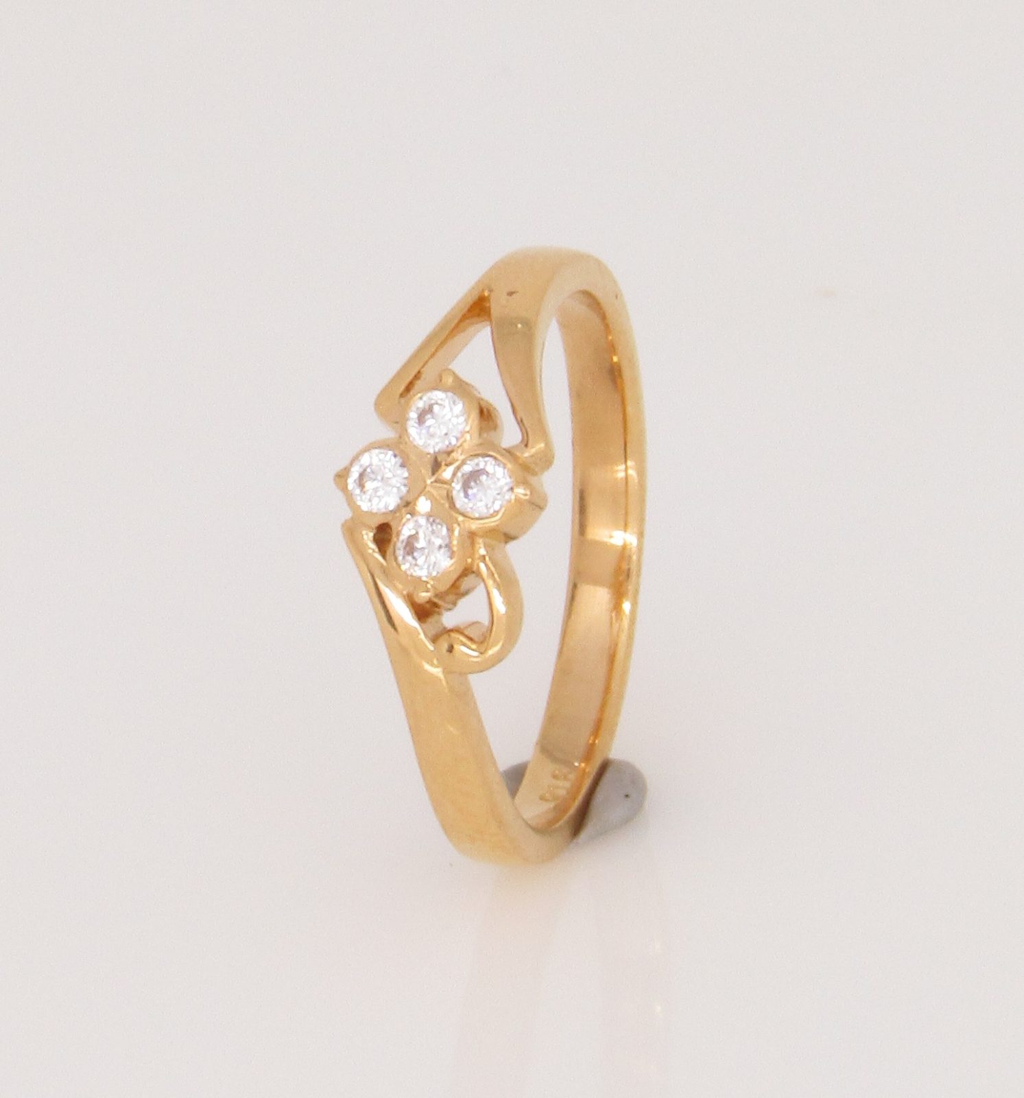Floral Stone Ring