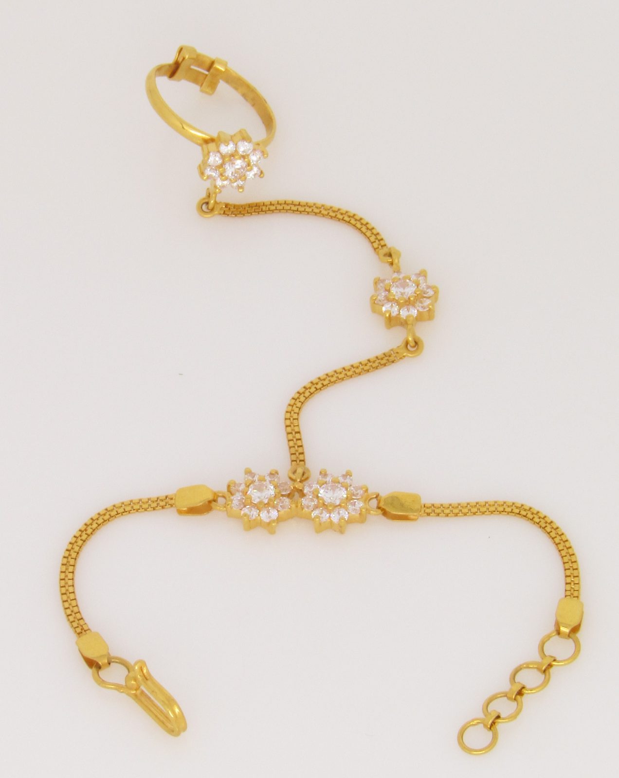 Floral Hathphool Bracelet