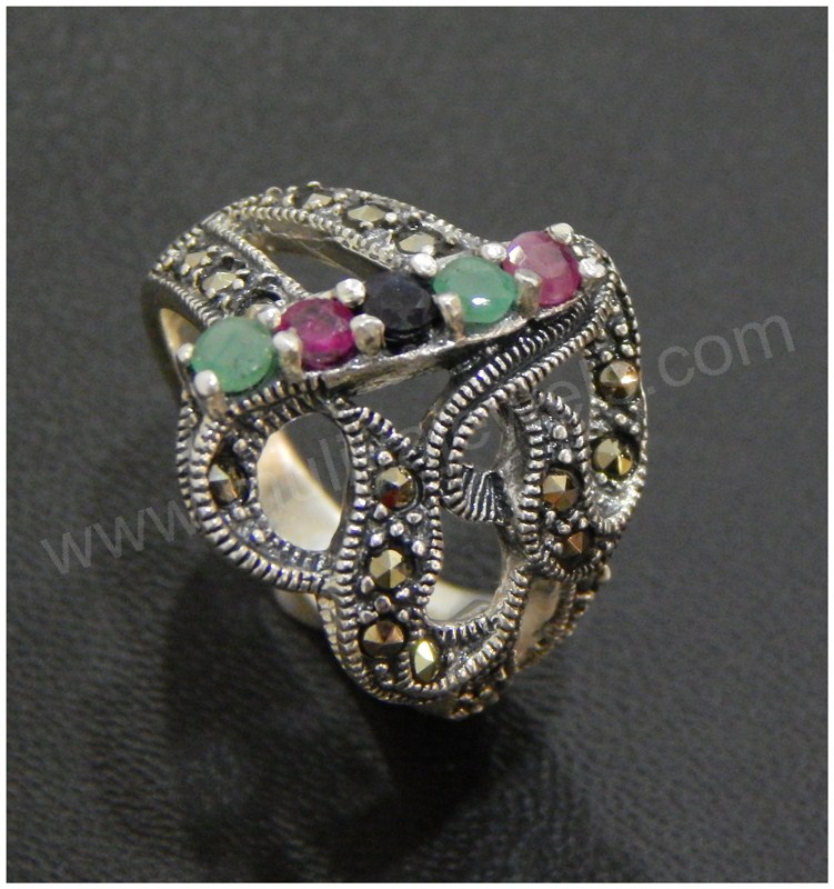 Filigree Silver Ring
